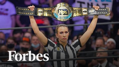 Aew S First Full Time Female Referee Aubrey Edwards In Conversation