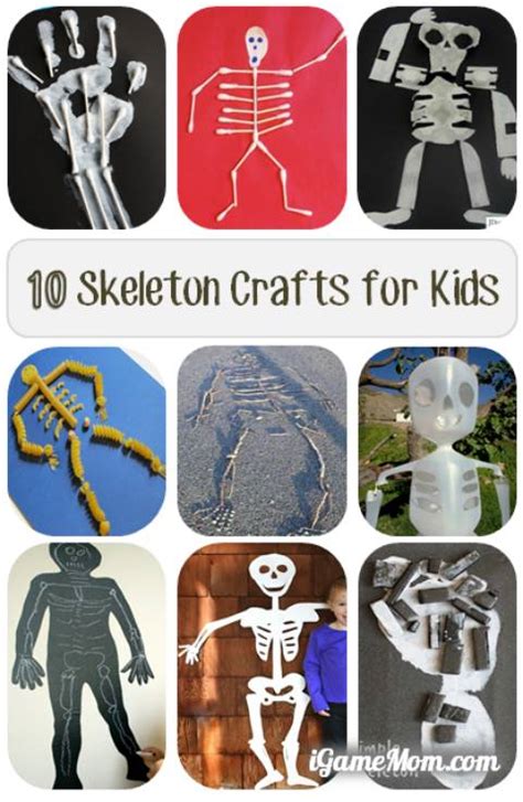 10 Kids Skeleton Crafts To Learn About Human Body Igamemom