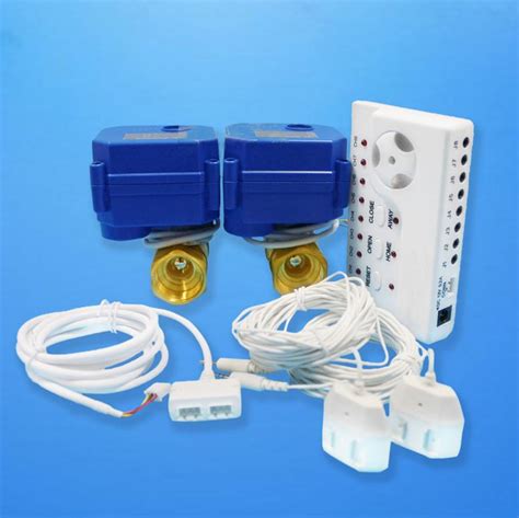 Wld 806 Water Leak Detection Alarm System With Auto Shut Off Double