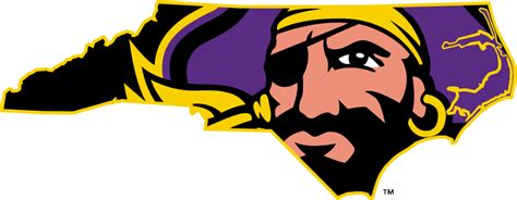 East Carolina Pirates Logo Secondary Logo Ncaa Division I D H