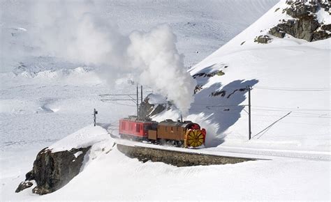 Switzerlands Spectacular Xrot Snow Plow Train Newly Swissed