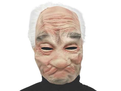 Gramps Grandpa Old Man Full Face Latex Mask