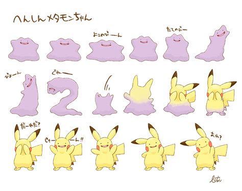 Ditto Transformations Pokémon Hd Wallpaper