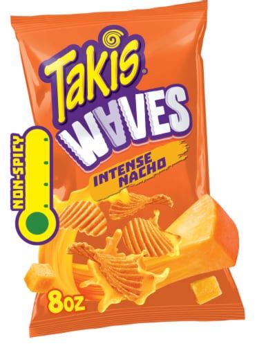 Takis Waves Cheesy Intense Nacho Cheese Wavy Potato Chips Oz Frys Food Stores