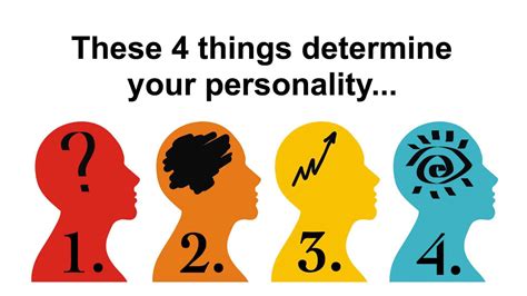 מהם 4 מרכיבי האישיות