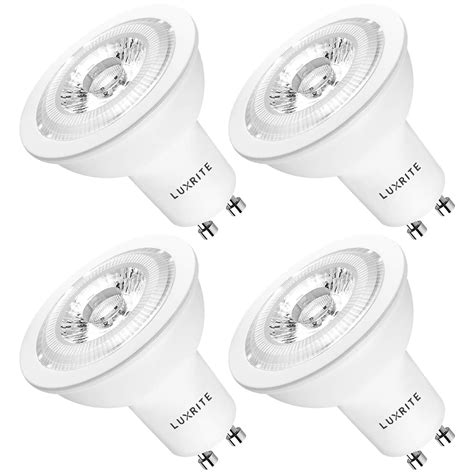 Luxrite Gu10 Led Bulbs Dimmable 50w Equivalent 3000k Soft White 120v