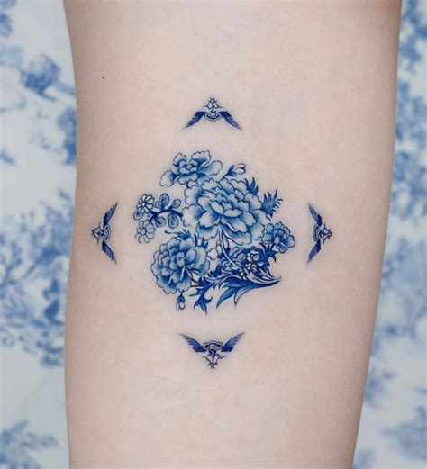 Welcome to h&m, your shopping destination for fashion online. Delft Blue Tattoos That Look Like Porcelain Painted Blue