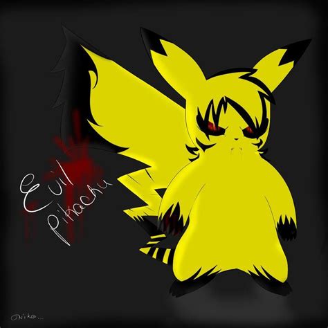 Evil Pikachu Wallpapers Top Free Evil Pikachu Backgrounds