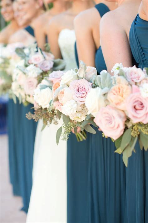 Maybe a traditional rose bouquet, something perky featuring gerberas and another featuring orchids. 41 best Teal Bridesmaid Dresses images on Pinterest | Teal ...