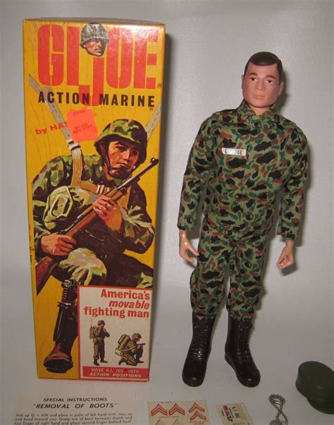 1964 Hasbro Gi Joe Action Marine Nmib Original Great Condition Gi Joe