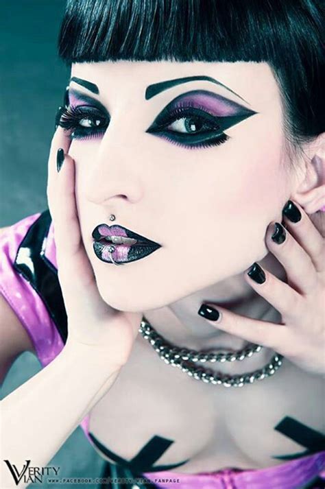 Face Gothic Makeup Dark Makeup Fashion Makeup Beauty Makeup Goth