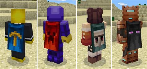 Custom Skin For Capes Minecraft Pe Texture Packs