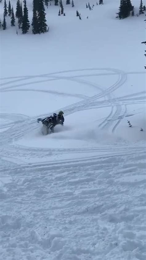 Person Demonstrates Incredible Sled Tricks On Snowmobile Jukin Licensing