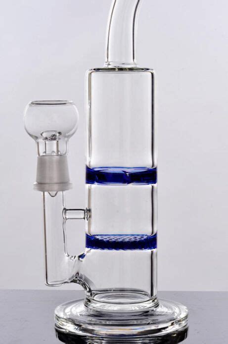 Cheap Bongs Water Pipes Honeycomb Perc Turbine Recycler Oil Rigs Glass
