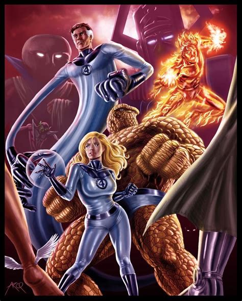 Fantastic Four By Arcosart On Deviantart Fantastic Four Mister