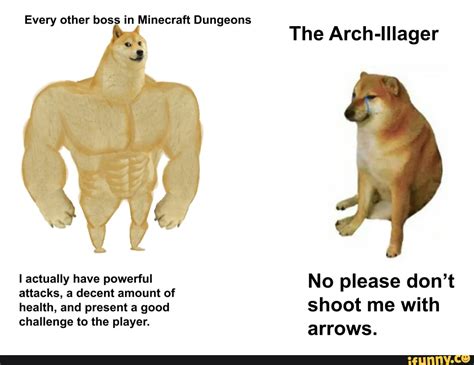 Every Other Boss In Minecraft Dungeons The Arch Lllager Actually Have
