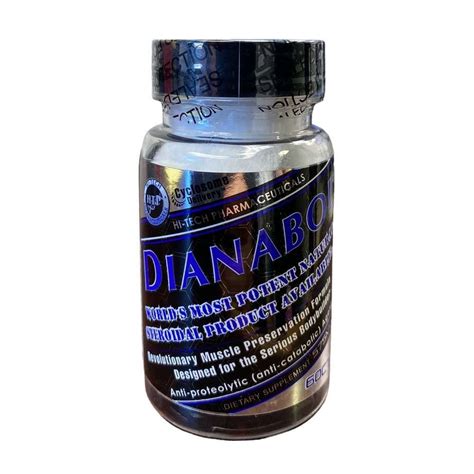 Dianabol By Hi Tech Pharma Power In 60 Tablets Warmup Booster No1