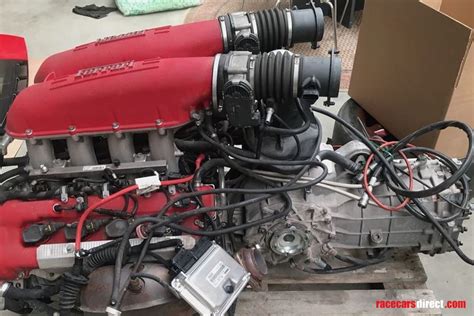 Ferrari F430 Engine With F1 Gearbox