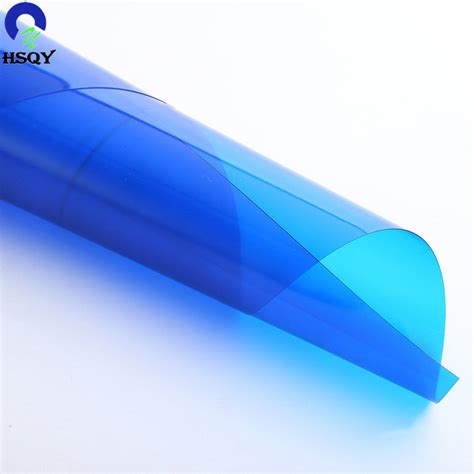 Light Blue Super Clear Plastic Rigid Pvc Sheet China Pvc Film And Pvc