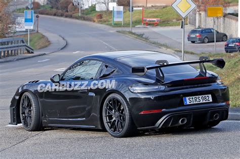 Porsche Cayman Gt Rs Spied Completely Naked Carbuzz