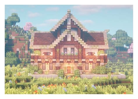 Minecraft vanilla cottage minecraft cottagecore house novocom.top. Time for a medieval farmhouse! Hopefully this will be the ...