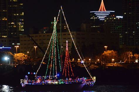 San Diego Bay Parade Of Lights Ships Want To Wish You A Merry