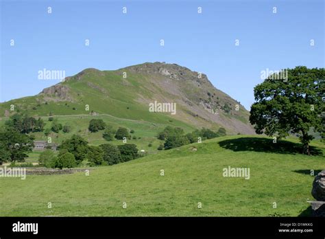 Helm Crag Grasmere Cumbria England Uk Stock Photo Alamy