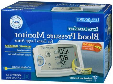 Lifesource Premium Upper Arm Blood Pressure Monitor