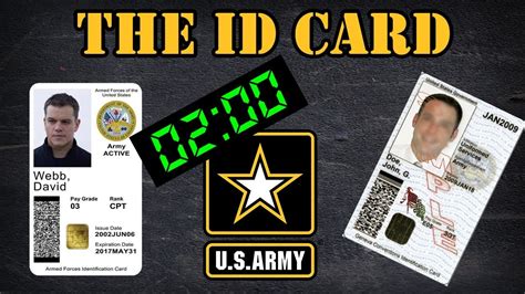 The Military Id Card Youtube
