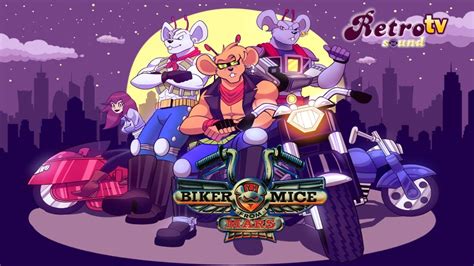 Intro Los Motorratones De Marte Biker Mice From Mars 1993 1996