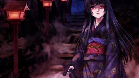 2560x1440 Girl Kimono Anime 1440p Resolution Wallpaper Hd Anime 4k