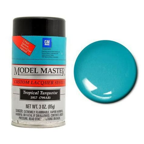 Testors Tropical Turquoise 3oz Spray Paint ~ 28114