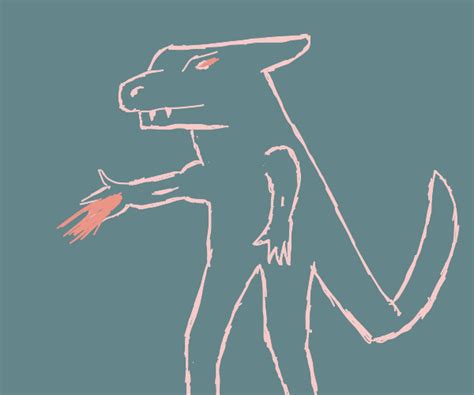 Fire Dinosaur Drawception