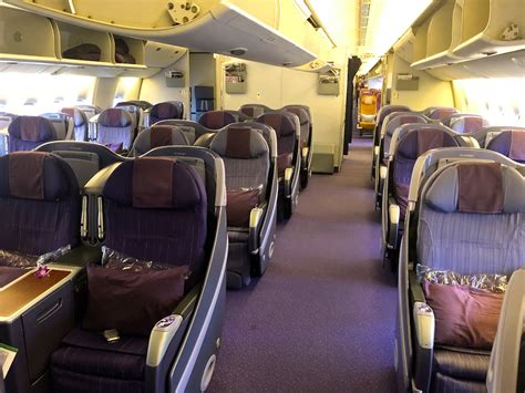 Thai Airways Business Class Royal Silk 777 200 Review Tpe To Bkk