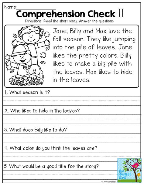Comprehension Checks And So Many More Useful Printables Reading Comprehension Worksheets