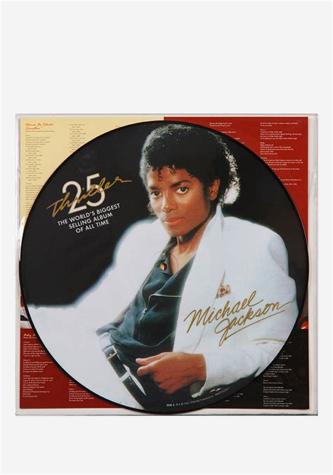 Michael Jackson Thriller Lp Picture Disc Newbury Comics