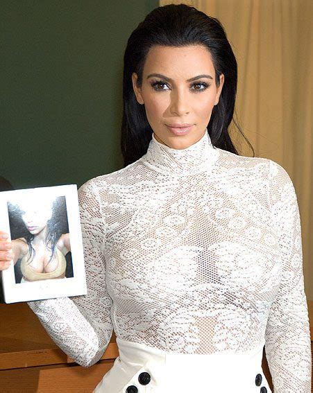 Kim Kardashian Hits Selfish Book Signing In See Through Top And