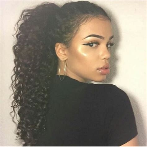 African American Kinky Curly Ponytail Hairpiece 140g Clip Virgin