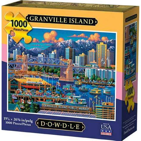 Dowdle Jigsaw Puzzle Granville Island 1000 Piece