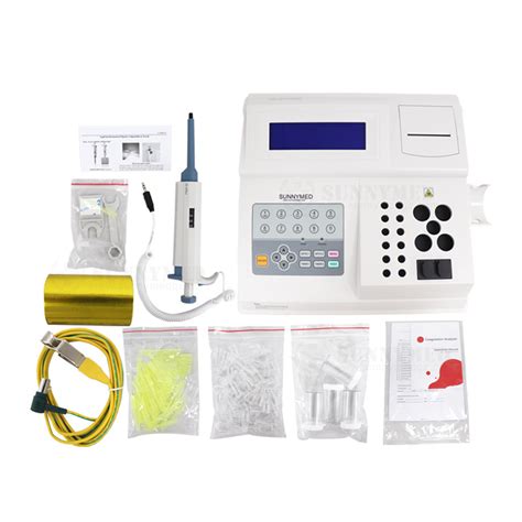 Sy B Medical Supply Open Reagent System Double Channel Coagulometer