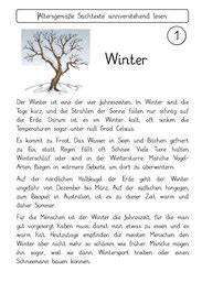 Sie wollen den leser informieren und fakten zu einem bestimmten thema liefern. Sachtexte Winter und Weihnachten | Link- und Materialsammlung für Lehrer auf LehrerLinks.net