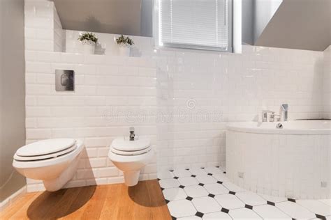 Elegant Toilet Interior Stock Photo Image Of Minimalism 52765390
