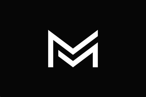 Mm Letter Logo In 2022 Text Logo Design Letter Logo Typographic Logo