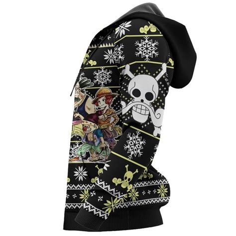 Roger Pirates Ugly Christmas Sweater Pullover Hoodie Custom Anime One