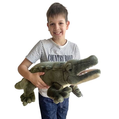 Crocodile Plush Stuffed Animal Toy Extra Large Wild Republic