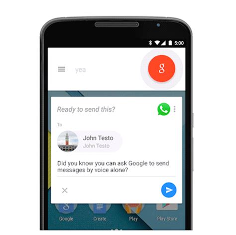 In terms of features, android messages keeps it light. Google Search hands-free messaging supports more apps