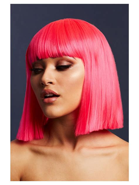 Fever Lola Wig Neon Pink Chasing Fireflies