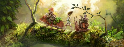 My Illustrations Reveal Hidden World Of Fairies And Magic Bored Panda