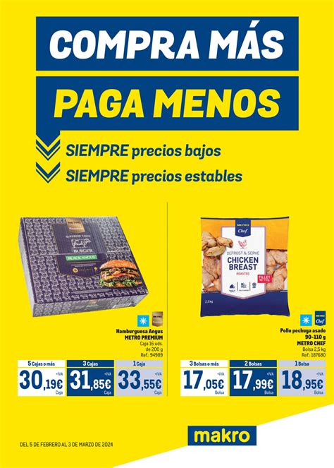 Makro España Ofertas Compra Más Paga Menos Centro Página 1