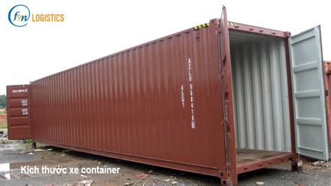 Kích thước container khi nhập hàng Trung Quốc ra sao